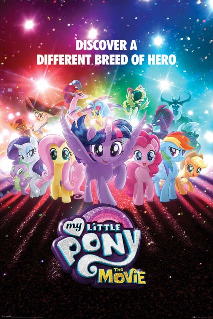 My Little Pony Film - plakat bajkowy