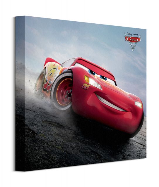 Cars 3 Lightning McQueen - obraz na płótnie o wymiarach 40x40 cm