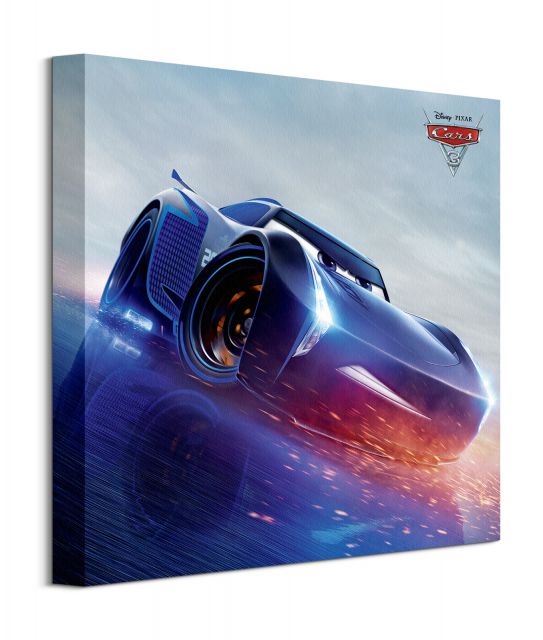 Cars 3 Jackson - obraz na płótnie o wymiarach 40x40 cm