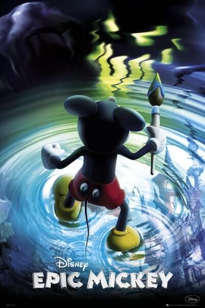 Epic Mickey Monster - plakat
