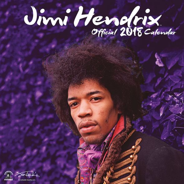 Jimi Hendrix - kalendarz 2018