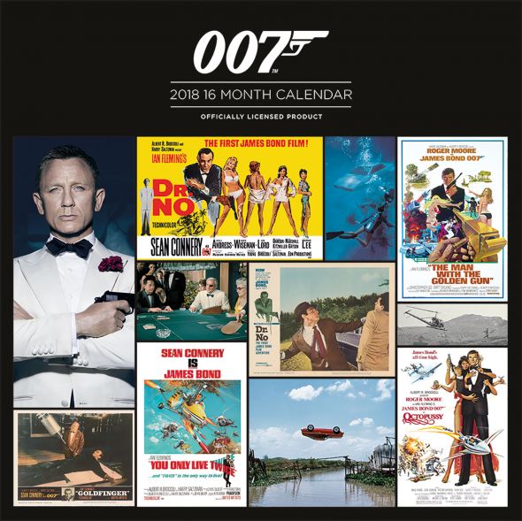 James Bond - kalendarz 2018