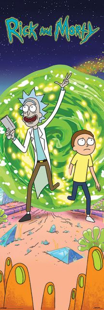Rick and Morty (Portal) - plakat z serialu