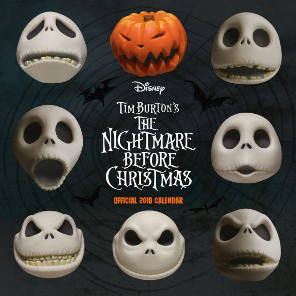 Nightmare Before Christmas - kalendarz 2018