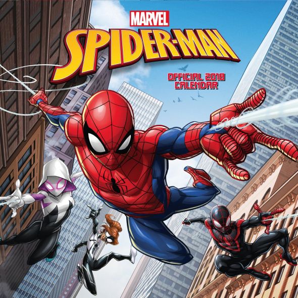 Spider-man - kalendarz 2018