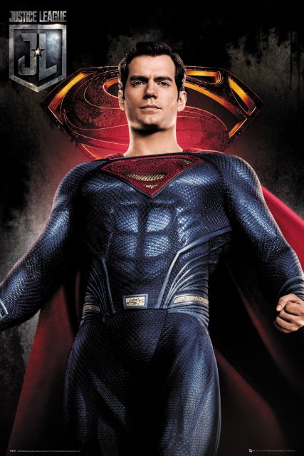 Justice League Superman - plakat filmowy
