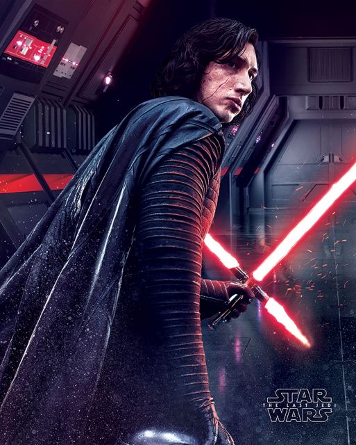 Star Wars The Last Jedi (Kylo Ren Rage) - plakat