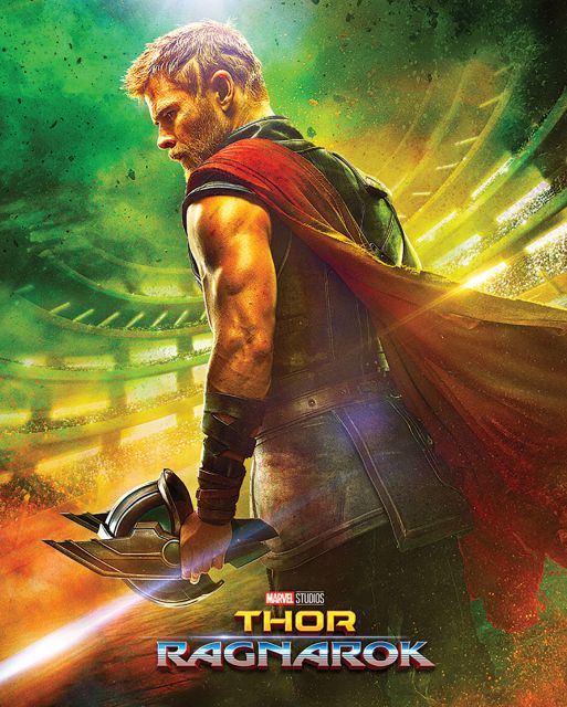 Thor Ragnarok (Teaser) - plakat filmowy