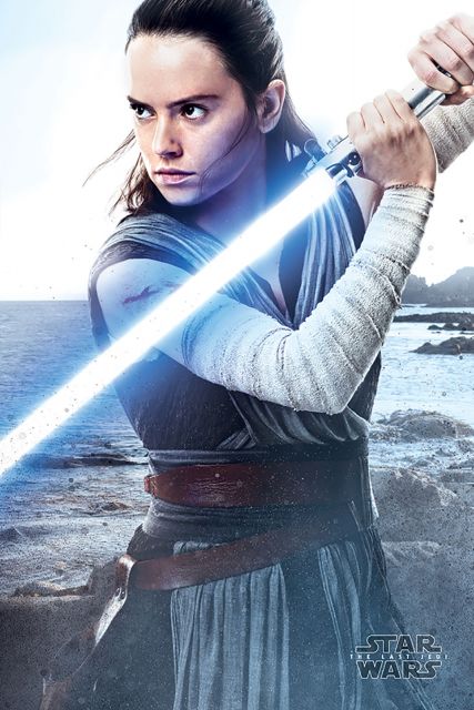 Star Wars The Last Jedi (Rey Engage) - plakat z filmu
