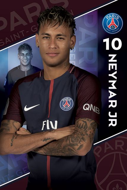 PSG (Neymar 17/18) - plakat