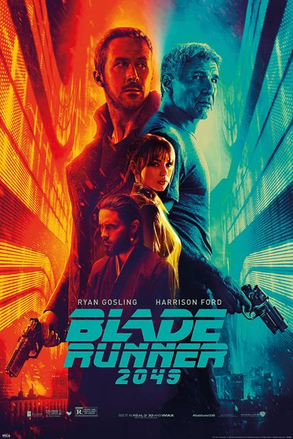 Blade Runner 2049 (Fire & Ice) - plakat filmowy