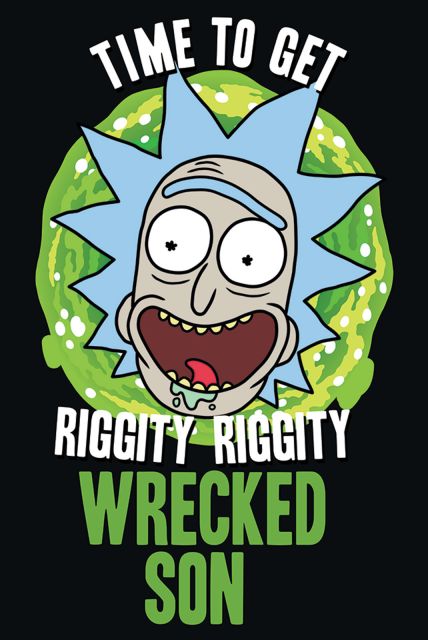 Rick and Morty (Wrecked Son) - plakat