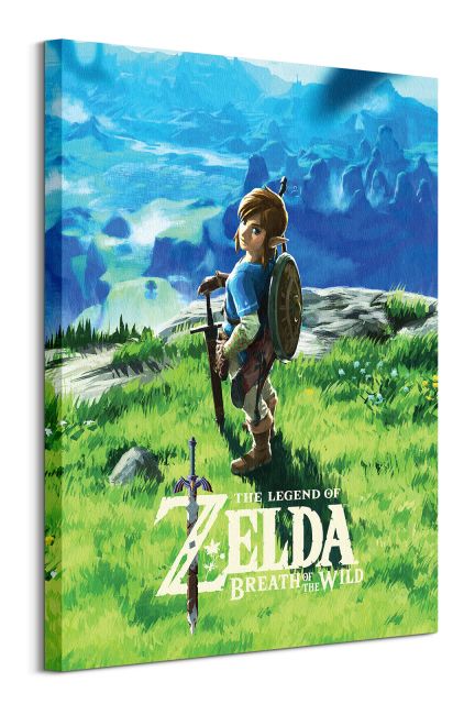 The Legend Of Zelda: Breath Of The Wild - obraz na płótnie o wymiarach 60x80 cm
