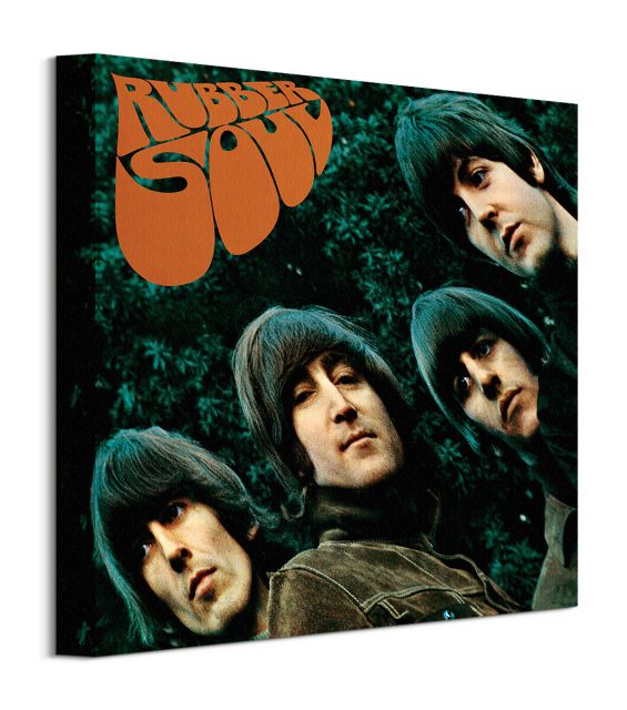 The Beatles Rubber Soul - obraz na płótnie o wymiarach 30x30 cm