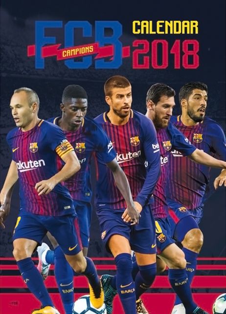 Barcelona - kalendarz 2018