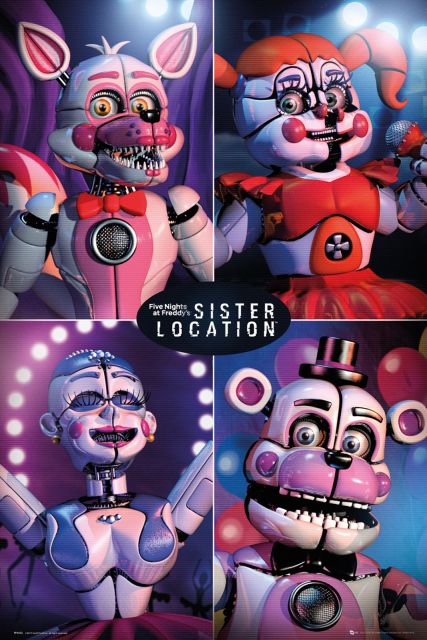 Five Nights at Freddy's Sister Location - plakat
