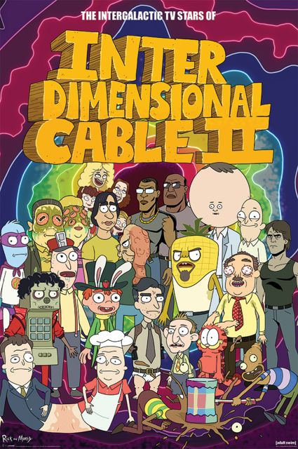 Rick and Morty (Stars of Interdimensional Cable) - plakat