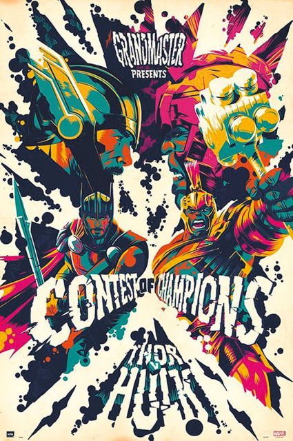 Thor Ragnarok Contest Of Champions - plakat