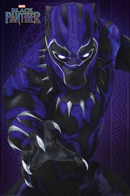 Black Panther - plakat Czarna Pantera