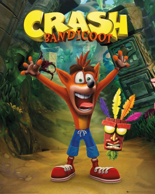 Crash Bandicoot Crash - plakat