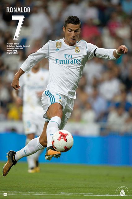 Real Madrid Ronaldo 17/18 - plakat