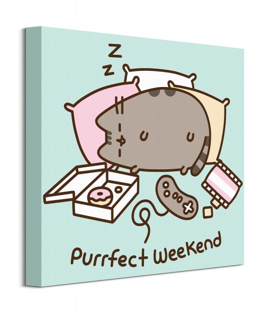 Pusheen (Purrfect Weekend) - obraz na płótnie