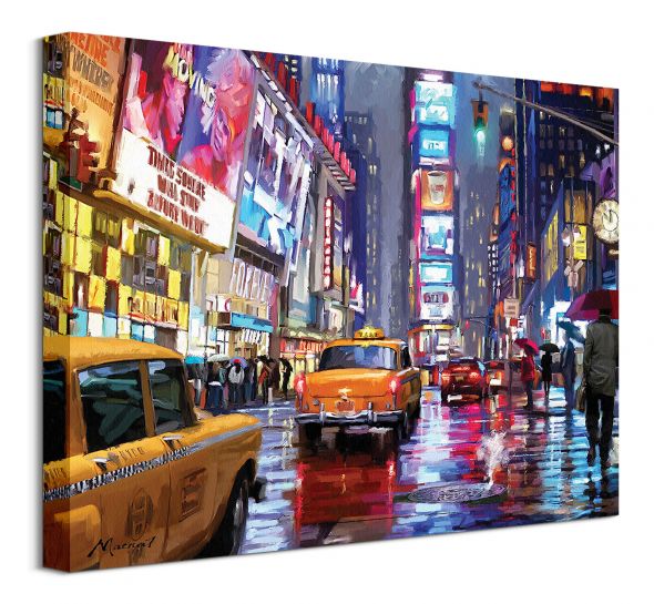 obraz na płótnie przedstawiający Times Square w Nowym Jorku