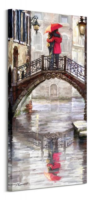 Canal Bridge - obraz na płótnie