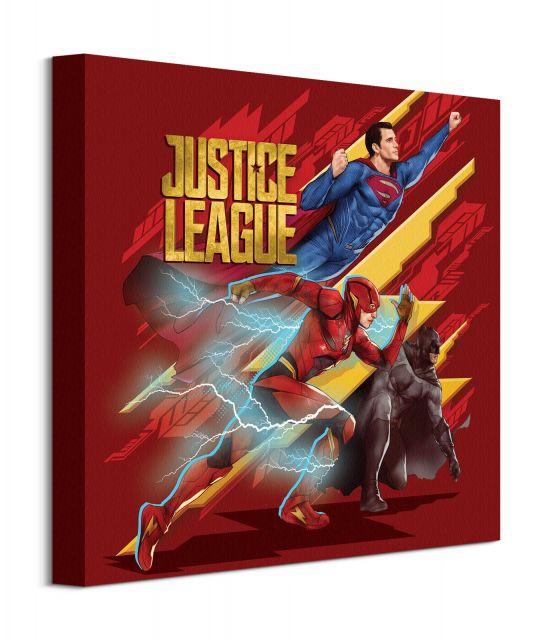 Justice League (Heroes To Action) - obraz na płótnie