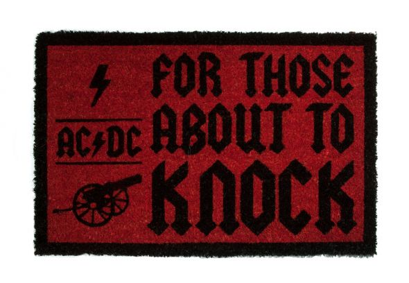 AC/DC (For Those About To Knock) - wycieraczka