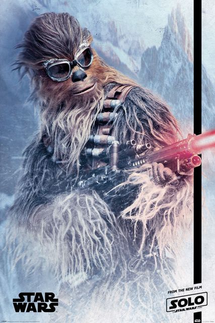 Plakat z Chewbaccą z Gwiezdne Wojny: Han Solo