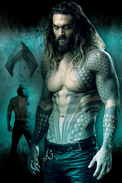 Liga Sprawiedliwości Aquaman - plakat filmowy
