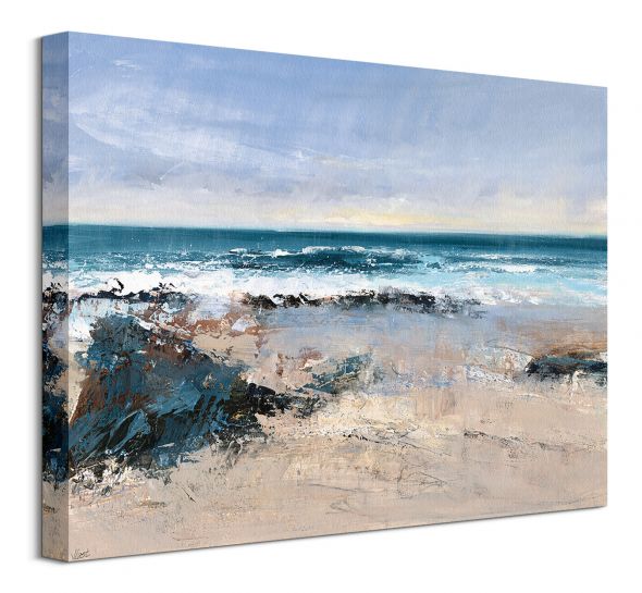 Watching the Waves - obraz na płótnie 30x40 cm