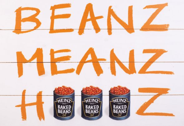 Heinz (Beanz Meanz Heinz) - obraz na drewnie