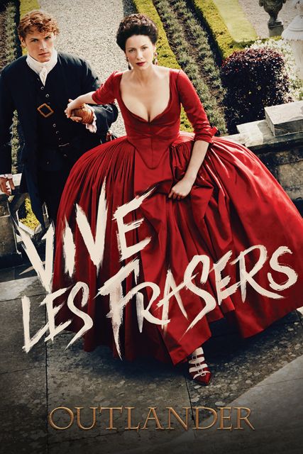 Outlander Vive Les Frasers - plakat