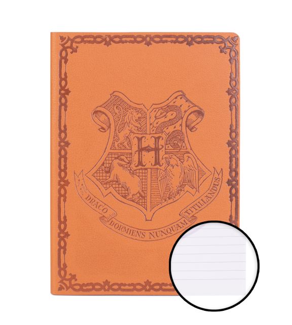 Notes z filmu Harry Potter - logo Hogwartu