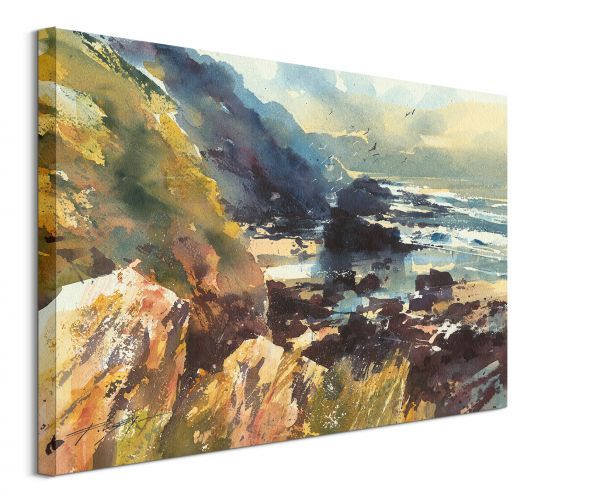 Tidal Beach - obraz na płótnie 80x60 cm