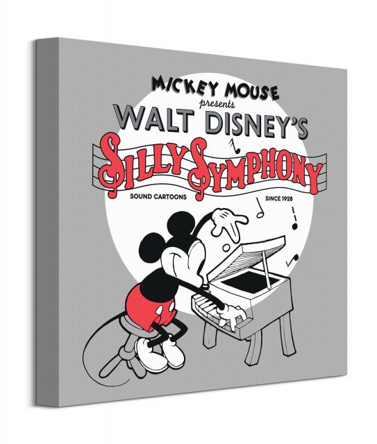 Mickey Mouse Silly Symphony - obraz na płótnie