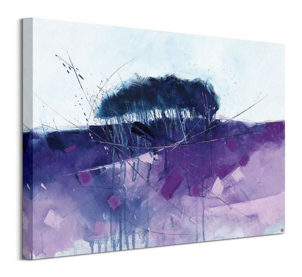 Lavender Hill - obraz na płótnie 50x40 cm