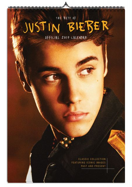 kalendarz A3 Justin Bieber na 2019 rok
