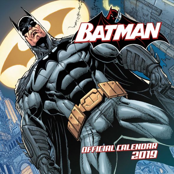 Kalendarz 2019 z komiksowym Batmanem