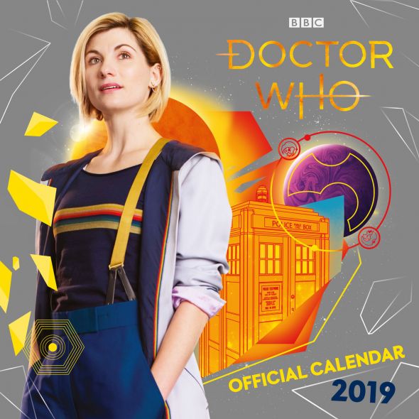 Kalendarz z serialu Doctor Who 2019