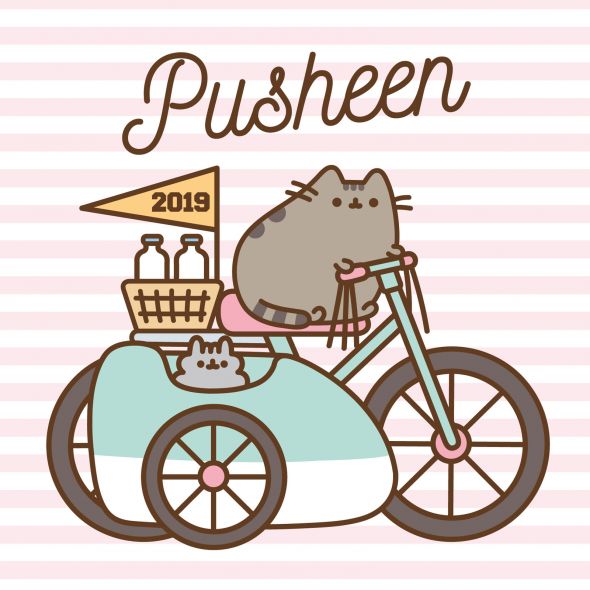 Kalendarz z Puszkiem, Pusheen na 2019 rok