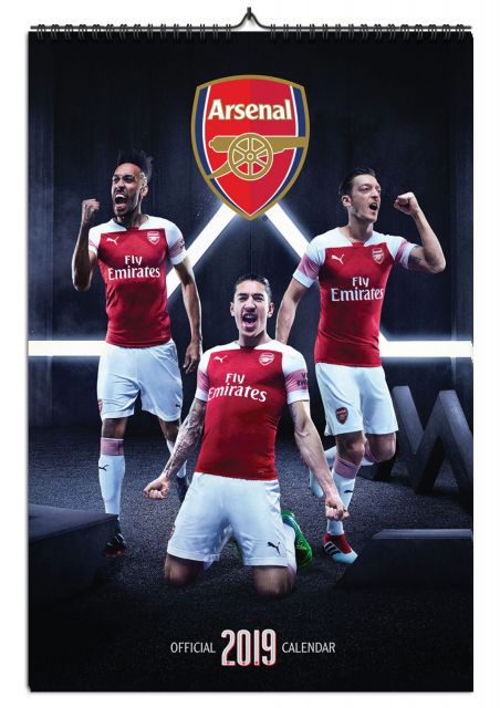 kalendarz A3 Arsenal F.C na 2019 rok