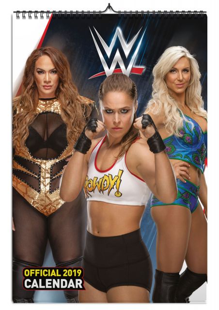 Kalendarz A3 WWE Women na 2019 rok