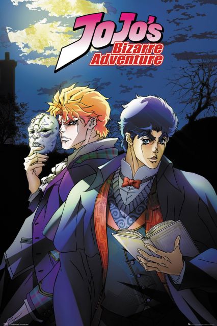 JoJo's Bizarre Adventure Mask - plakat z anime 61x91,5 cm