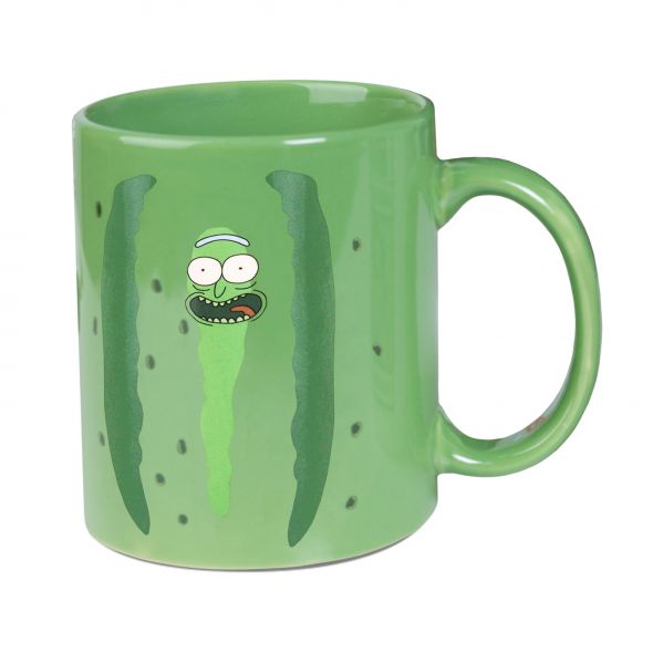 Zielony kubek Rick and Morty Pickle Rick