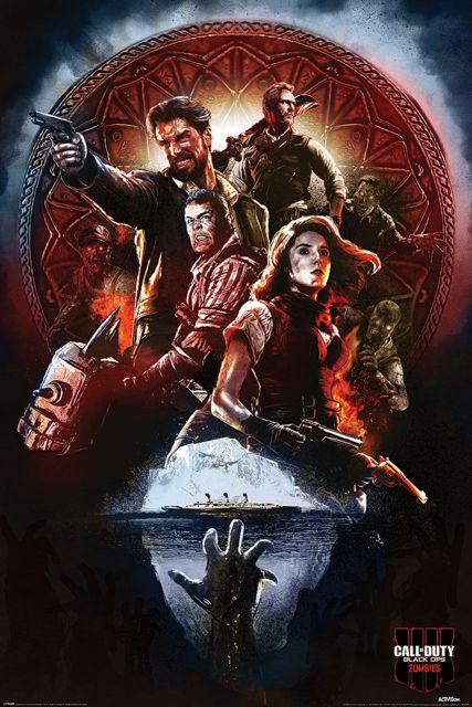 Poster dla graczy Call of Duty: Black Ops 4 Zombies