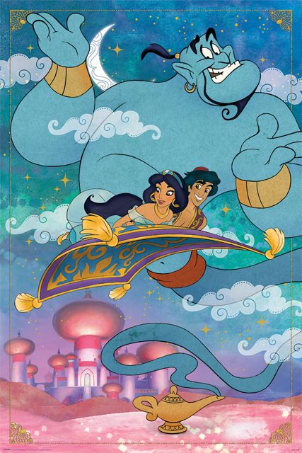 Aladdin A Whole New World - plakat 61x91,5 cm