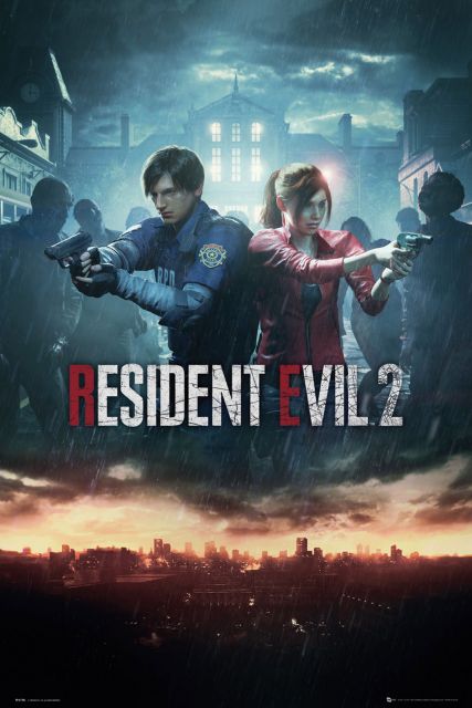Resident Evil 2 City - plakat
